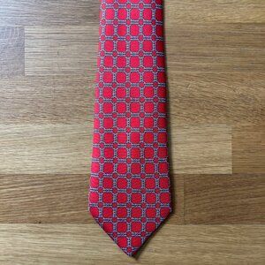 Hermès Tie 668 OA – Chain Grid